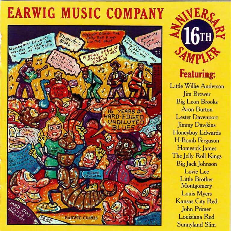 earwig 16th anniversary sampler